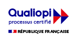 Logo certification Qualiopi de Sirius Academy pour les financements OPCO et CPF selon la formation